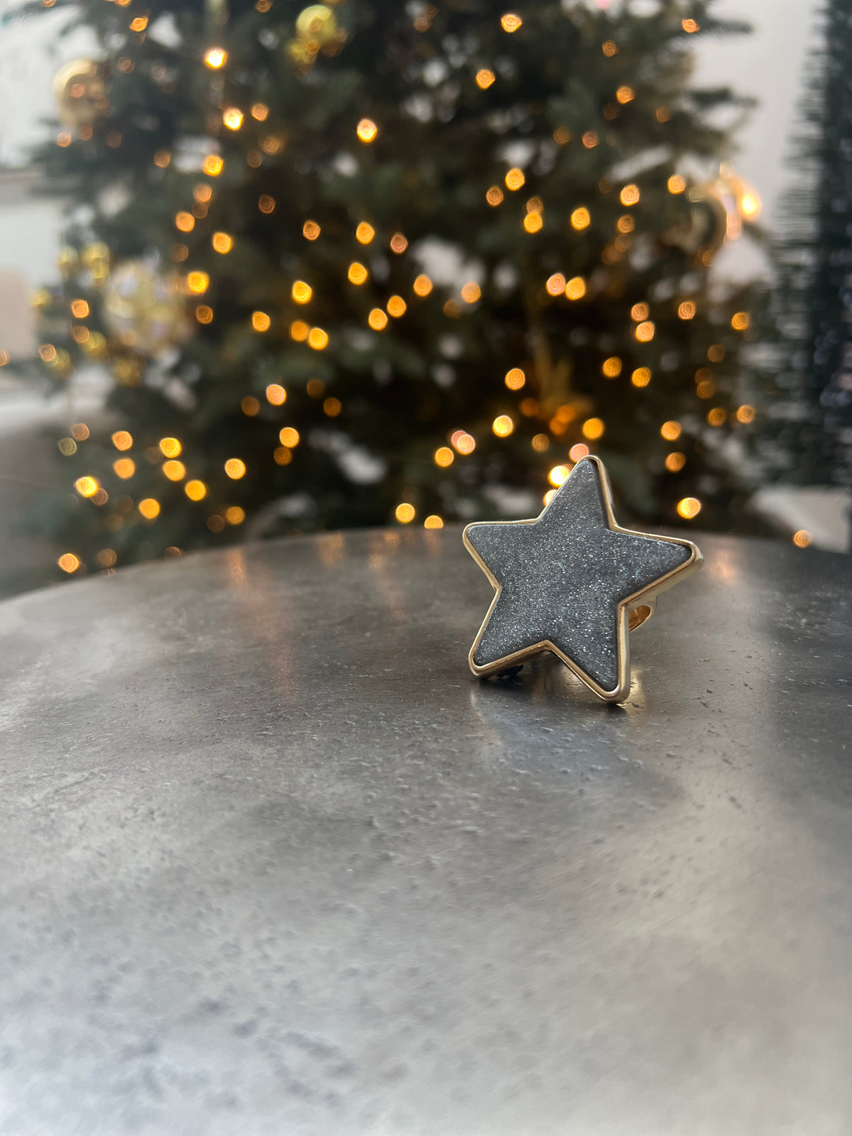 Gold Star Ring