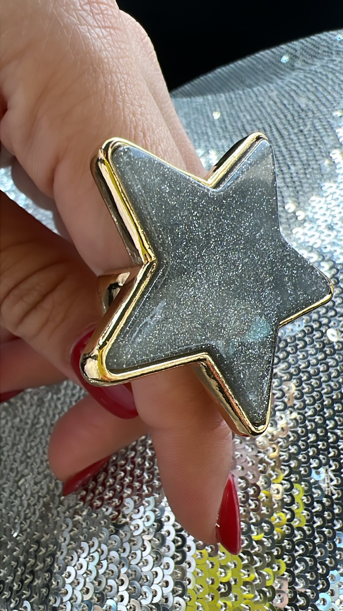 Gold Star Ring