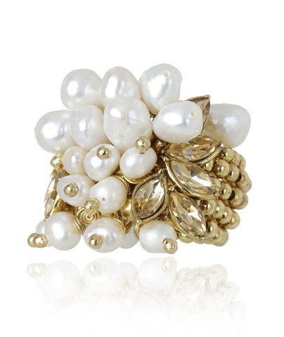 Coquette Pearls Rings