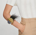 Feathers Druse Cuff