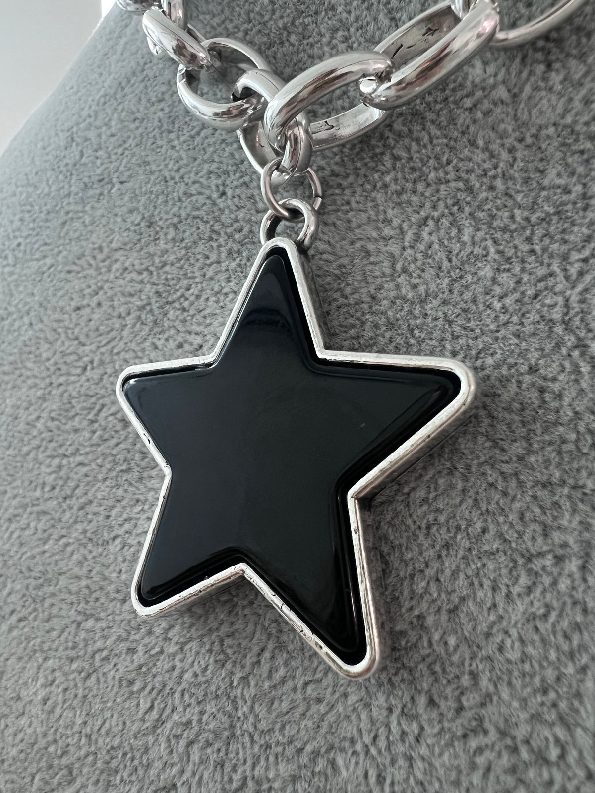 Silver Stars Necklace in