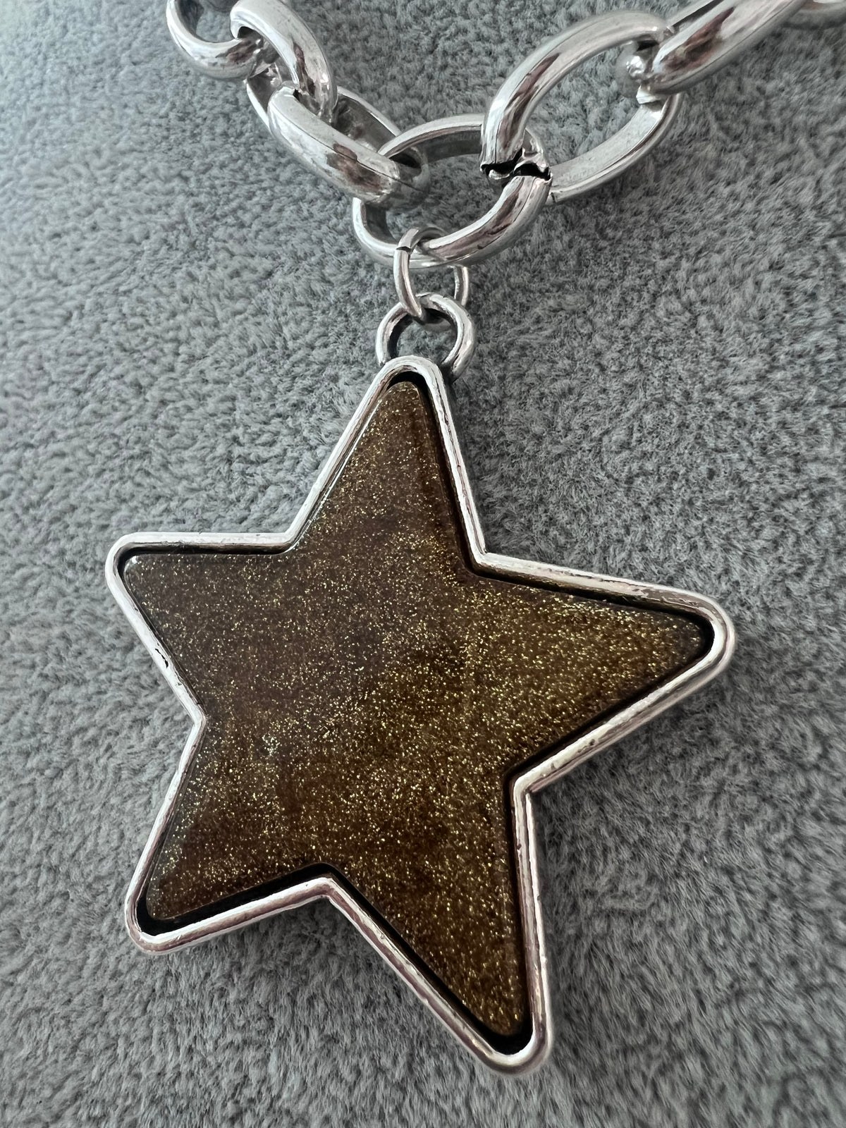 Silver Stars Necklace in