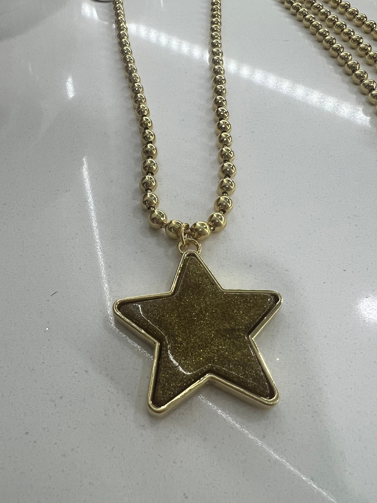 Military Star Necklace