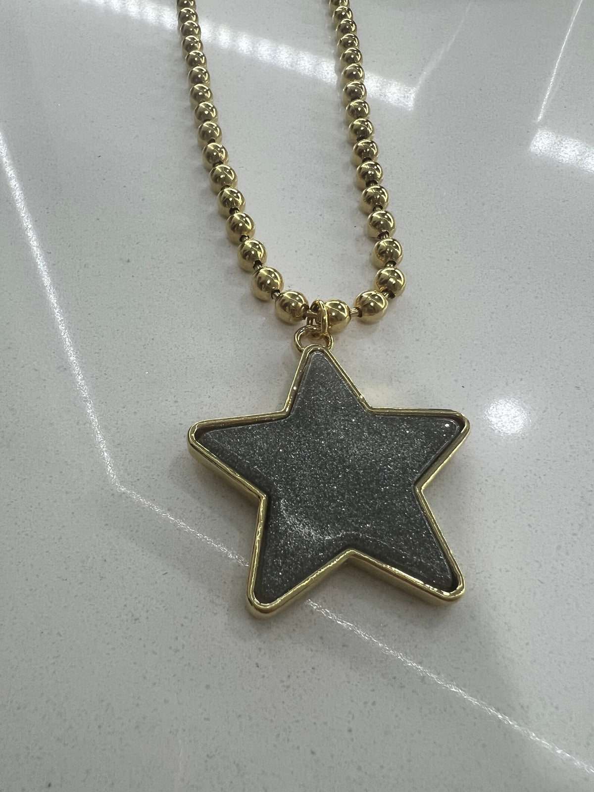 Military Star Necklace