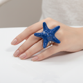 Navy Star Ring