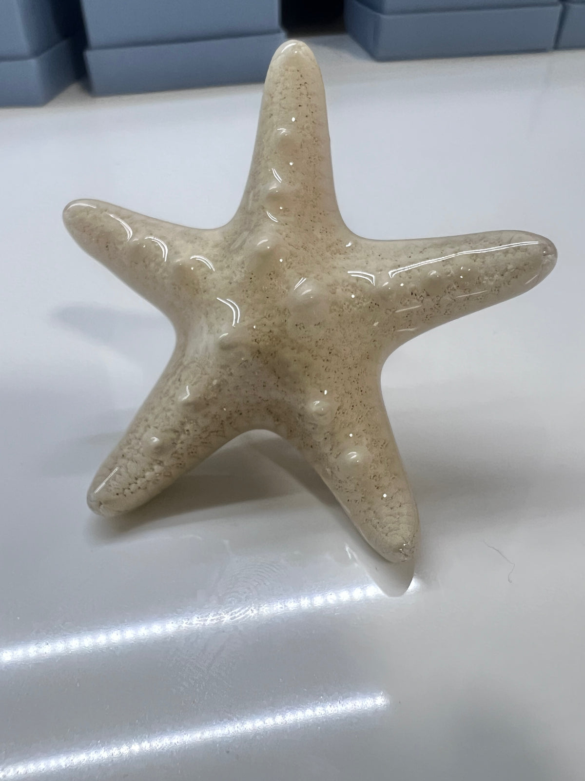 Beige Star Ring
