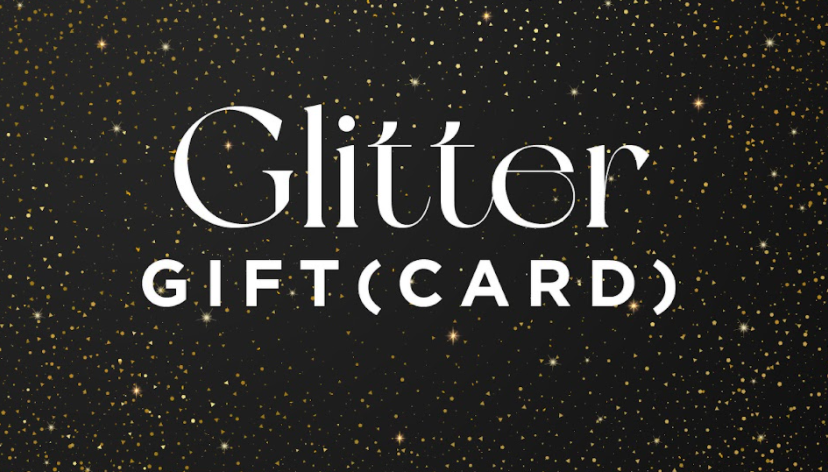 Glitter Gift Card