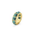 Turquoise stones ring