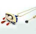 Big eye necklace