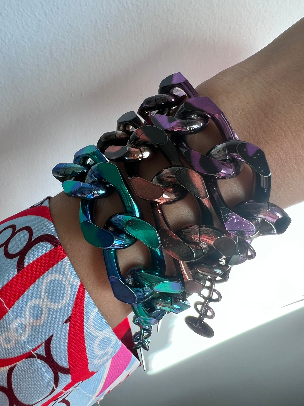 Camouflage Metal Bracelets