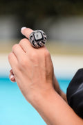 Black Crystal ring