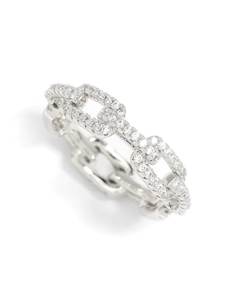 Glam chains ring